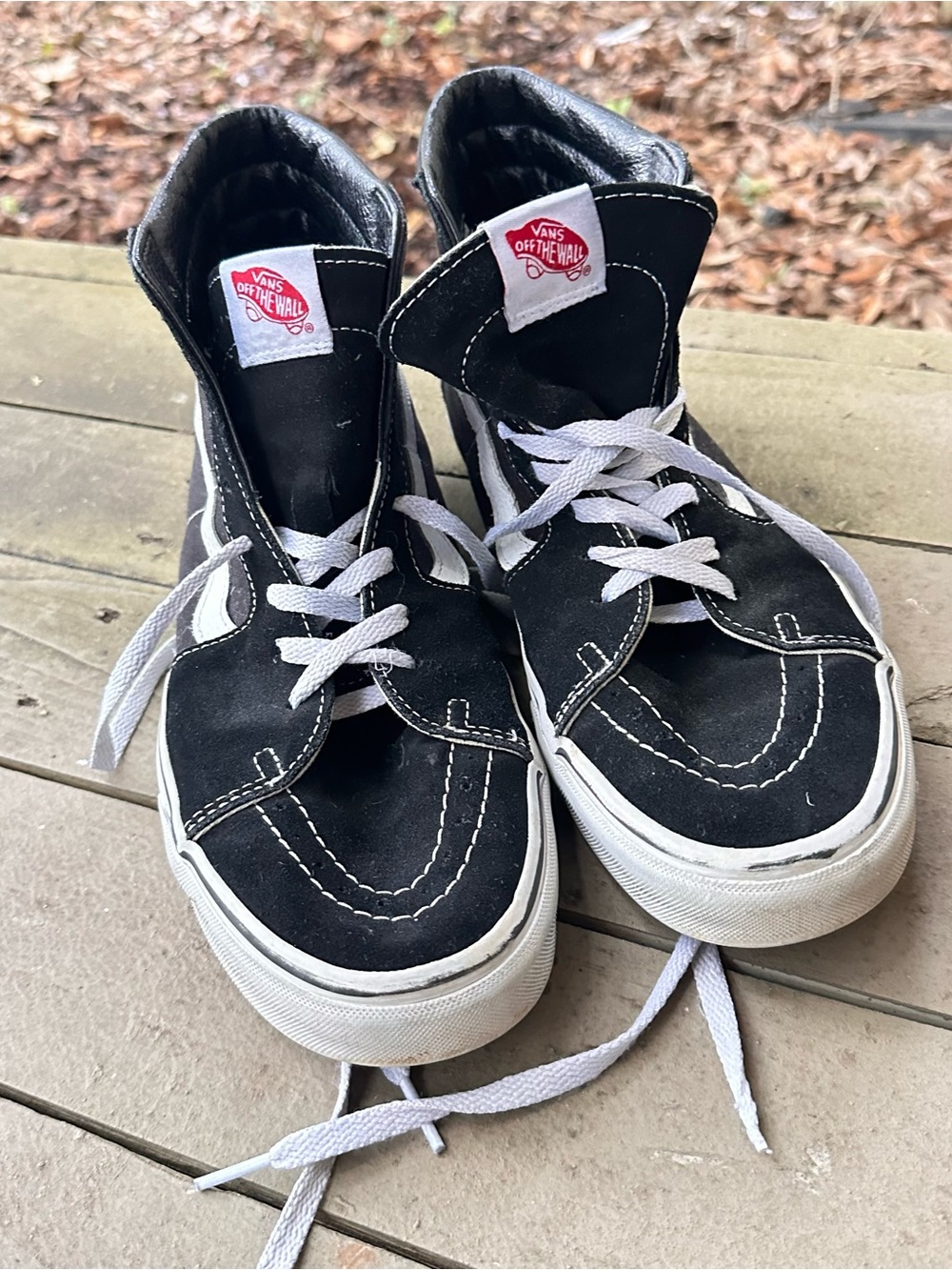 Men’s VANS Old Skool High Top Shoes Size 12 - Picture 2 of 7